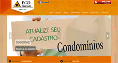 Desktop Screenshot of egd.com.br